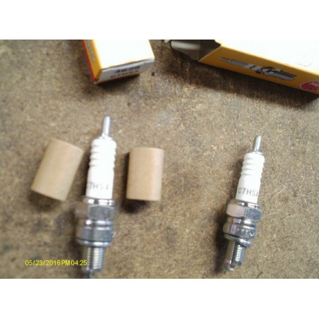 Honda 125 CMT toutes années: Bougies NGK C7HSA, lot de 2