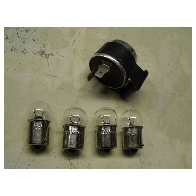 Kit relais clignotant + ampoules 6V 10W: Suzuki tous modèles 6V