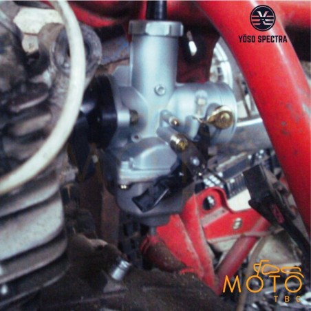 Carburateur type Keihin PD30 avec pipe d'admission – idéal pour préparations moteur