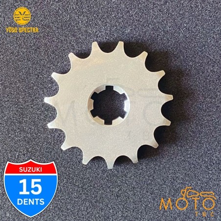 Pignon sortie boîte Suzuki 125 GT TS RM etc... ✅