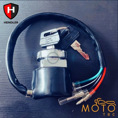 Contacteur à clé 4 fils belle qualité: Honda 125 CG Japonais