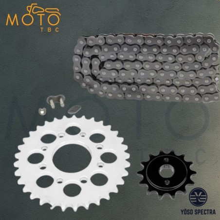 Honda 125 CA Rebel: Kit chaîne 520 Premium 13x39 dents