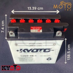 Batterie 12N9-4B-1 – Puissance et fiabilité 12V ✅