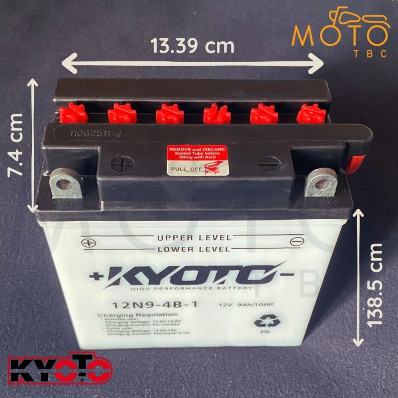 Batterie 12N9-4B-1 – Puissance et fiabilité 12V ✅