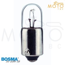 Ampoule voyant ou veilleuse compteur, compte tours, BA9S, 6V 3W