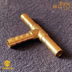 Raccord T essence laiton moto remplace OEM 5mm 6mm ✅