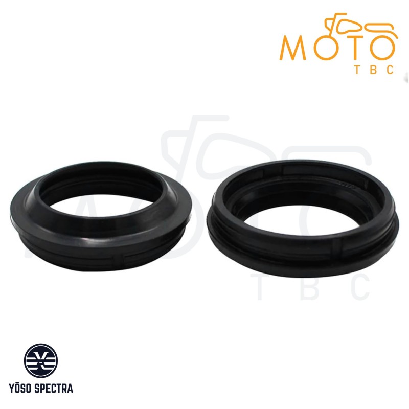 Caches poussière fourche Honda 125 CG 27x37 ✅