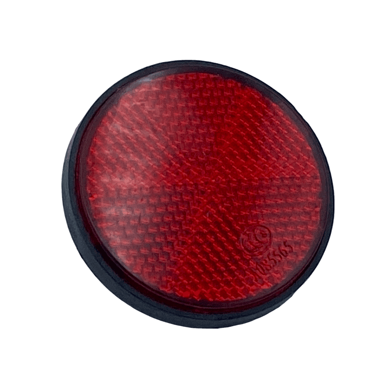 CATADIOPTRE Rond 55 mm Rouge ou Orange (avec écrou)