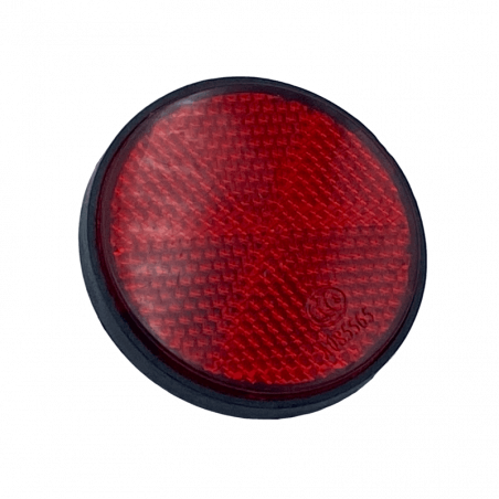 CATADIOPTRE Rond 55 mm Rouge ou Orange (avec écrou)