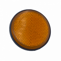 CATADIOPTRE Rond 55 mm Rouge ou Orange (avec écrou)