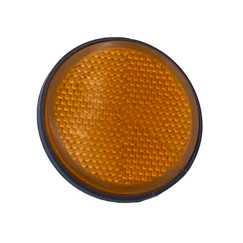 CATADIOPTRE Rond 55 mm Rouge ou Orange (avec écrou)